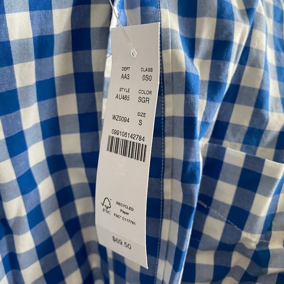 NWT J. Crew Secret Wash shirt - Picture 3 of 5